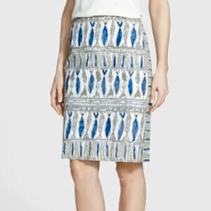 NIC+ZOE |  Pisces Multi Print Pencil Skirt
